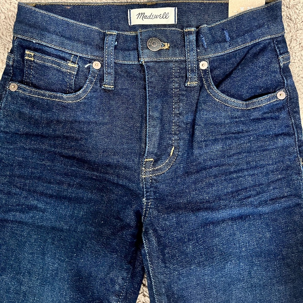 Brand new madewell mid rise skinny jeans